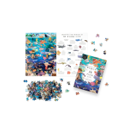 Around the World in 50 Fish Pussel 1000 bitar